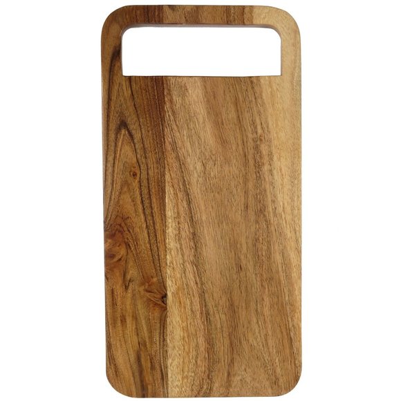 Oussum Large Natural Acacia Wood Chopping Board for Kitchen Wooden Serving tray - Picture 1 of 9